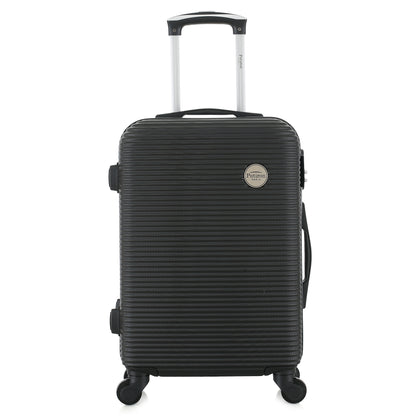 Valise noire de notre collection Potiron Paris, Opera, taille S, de face
