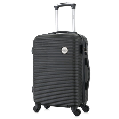 Valise noire de notre collection Potiron Paris, Opera, taille S, de 3/4
