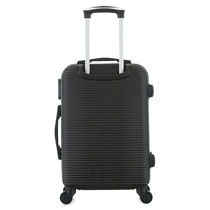 Valise noire de notre collection Potiron Paris, Opera, taille S, de dos
