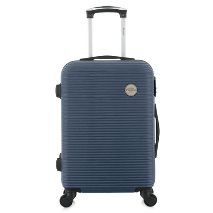 Valise bleue de notre collection Potiron Paris, Opera, taille S, de face
