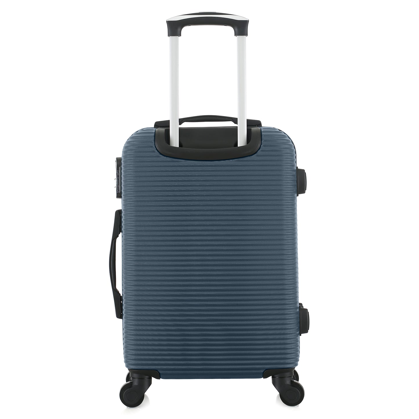 Valise bleue de notre collection Potiron Paris, Opera, taille S, de dos
