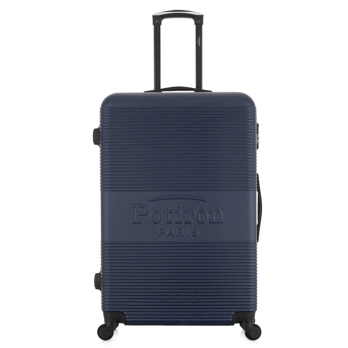 Valise bleue de notre collection Potiron Paris, Paris, taille L, de face
