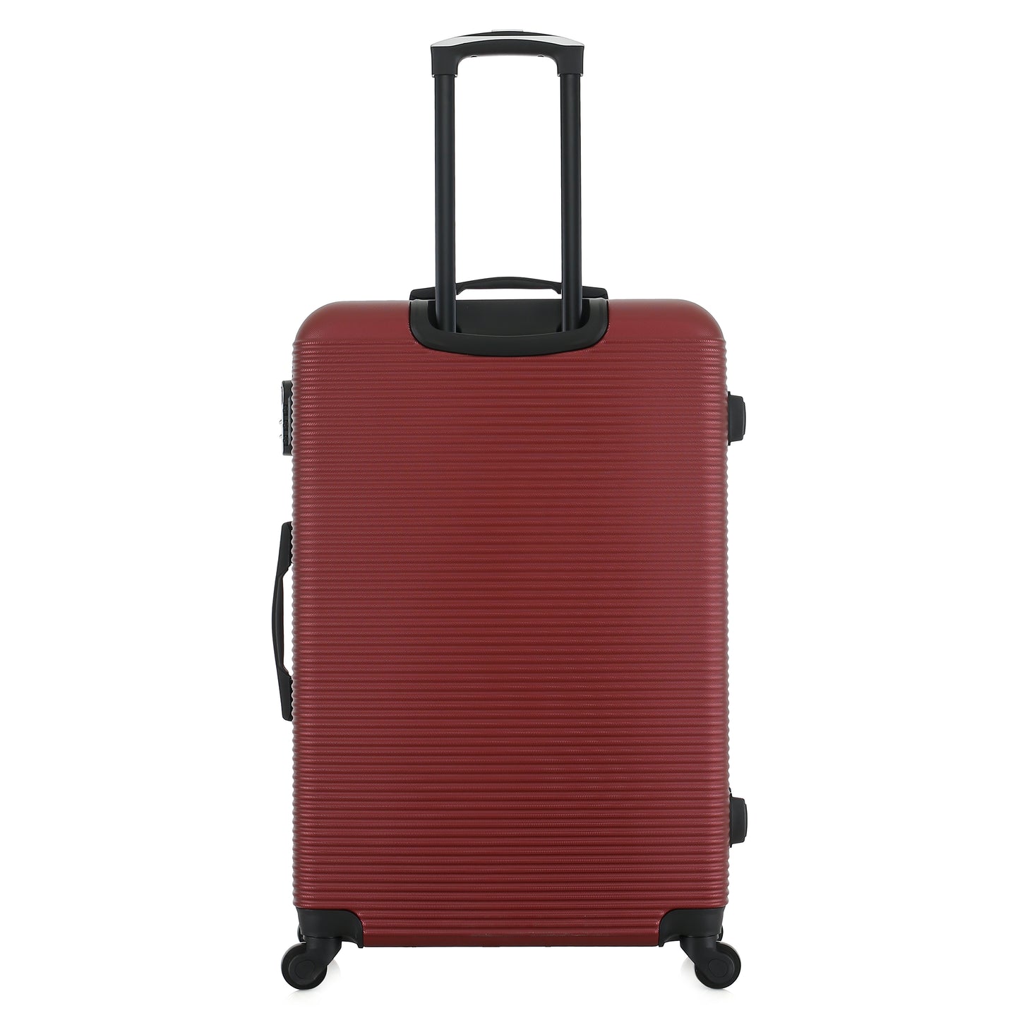 Valise bordeaux de notre collection Potiron Paris, Paris, taille L, de dos
