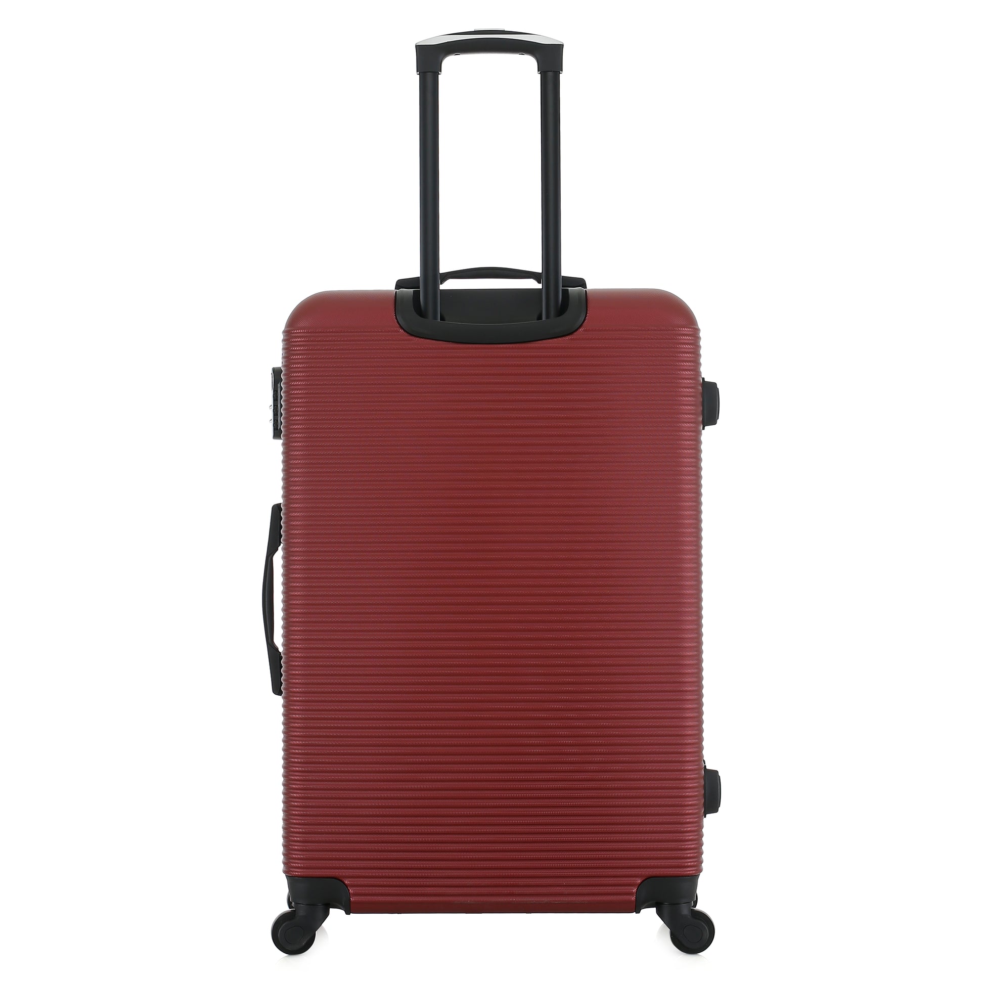 Valise bordeaux de notre collection Potiron Paris, Paris, taille L, de dos
