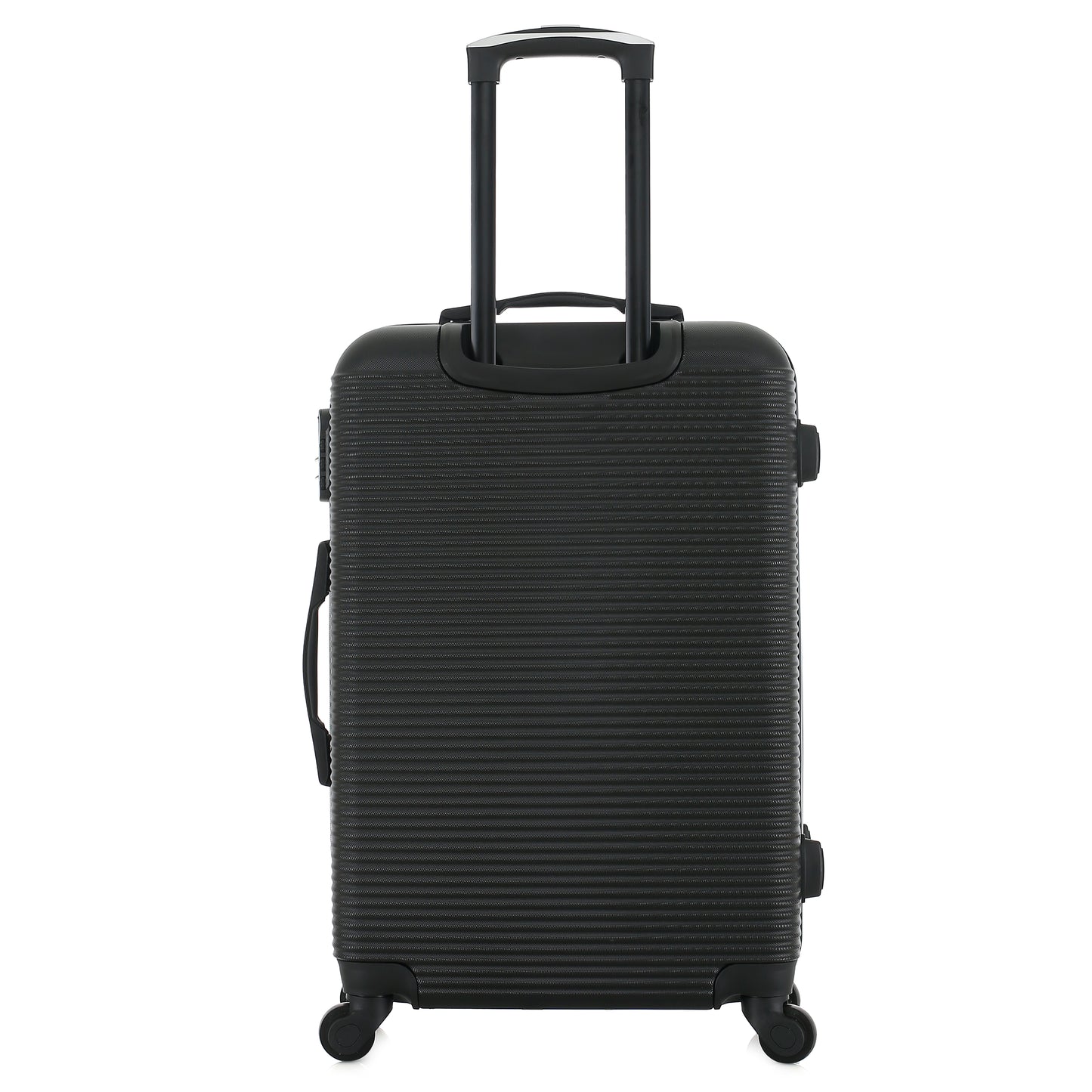 Valise noire de notre collection Potiron Paris, Paris, taille M, de côté
