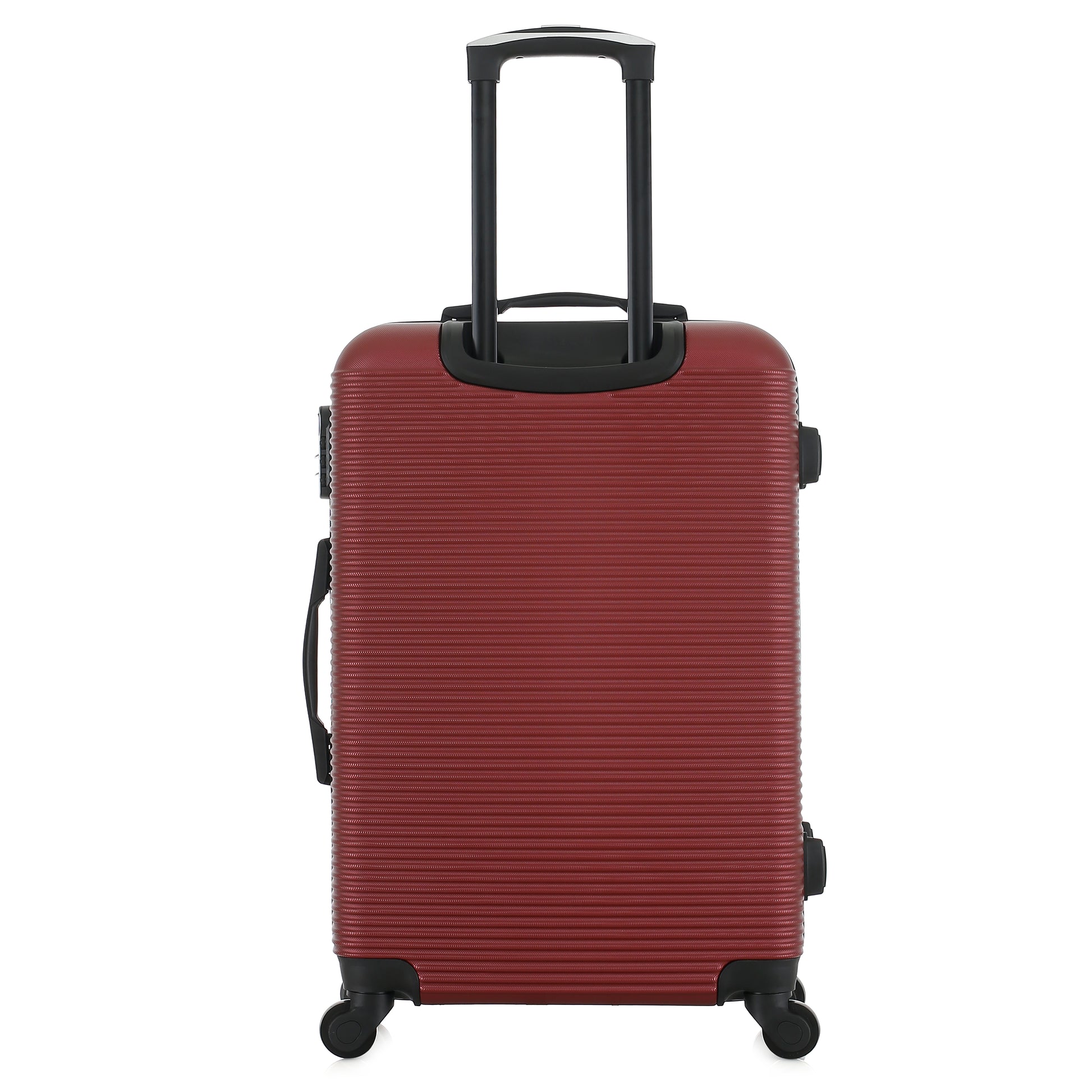 Valise bordeaux de notre collection Potiron Paris, Paris, taille M, de dos
