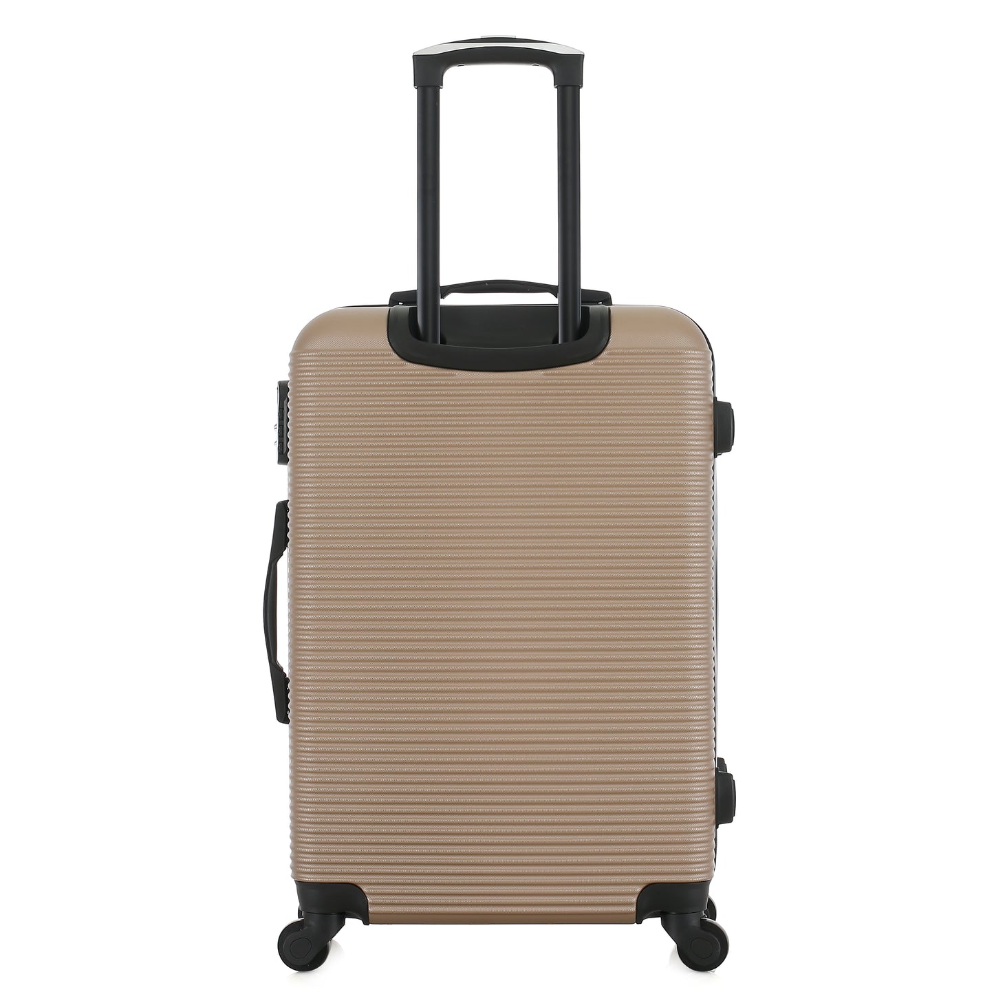 Valise beige de notre collection Potiron Paris, Paris, taille S, de dos
