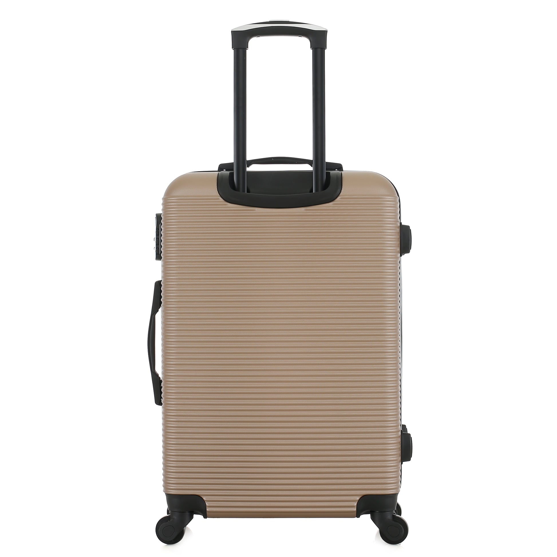 Valise beige de notre collection Potiron Paris, Paris, taille S, de dos
