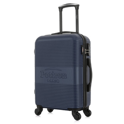 Valise bleue de notre collection Potiron Paris, Paris, taille S, de 3/4
