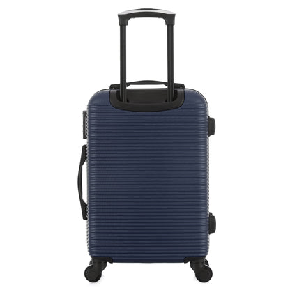 Valise bleue de notre collection Potiron Paris, Paris, taille S, de dos
