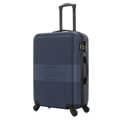 Valise bleue de notre collection Potiron Paris, Paris, taille S, de 3/4
