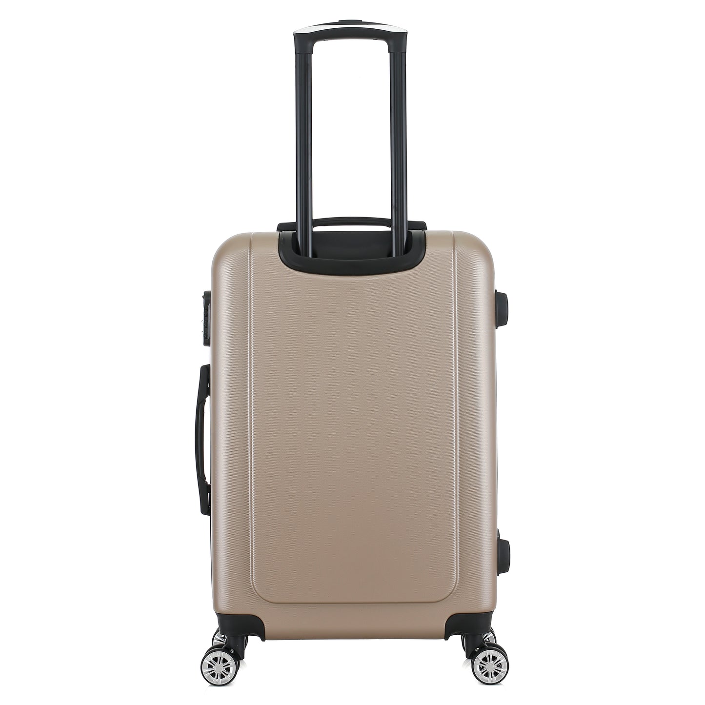 Valise beige de notre collection Georges Rech, Rome, taille M, de dos