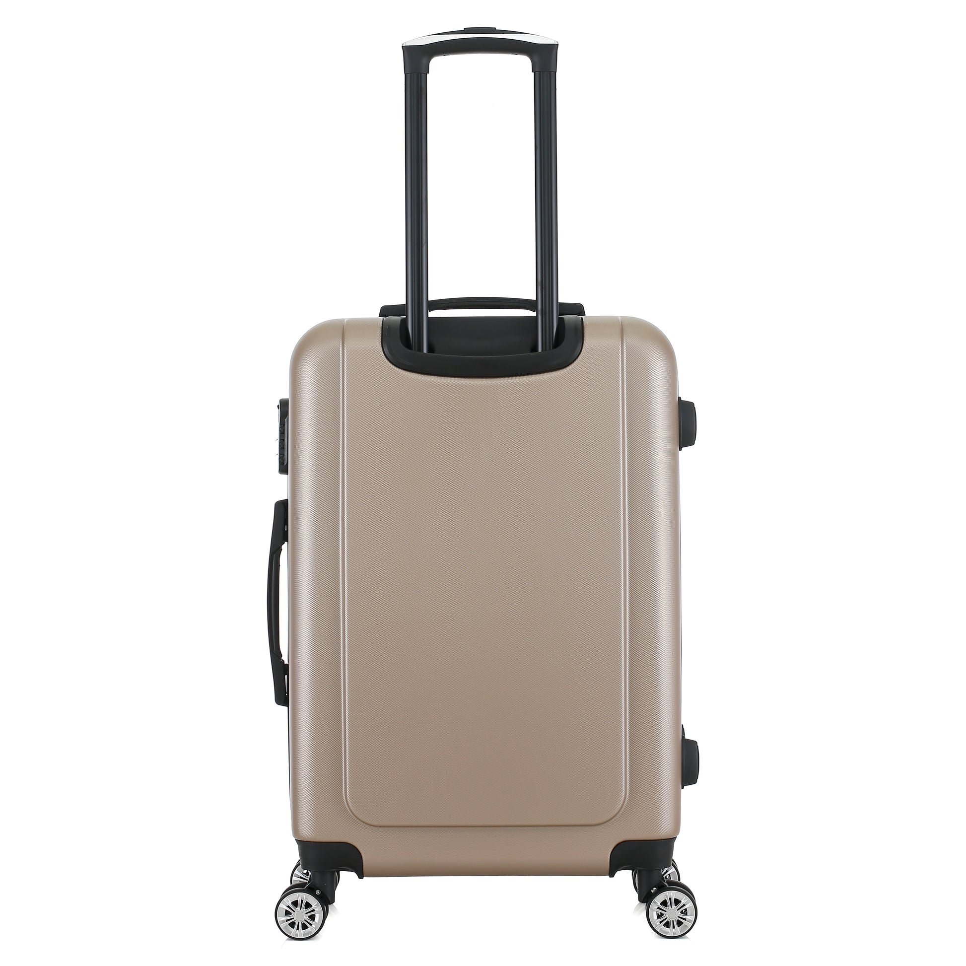 Valise beige de notre collection Georges Rech, Rome, taille M, de dos