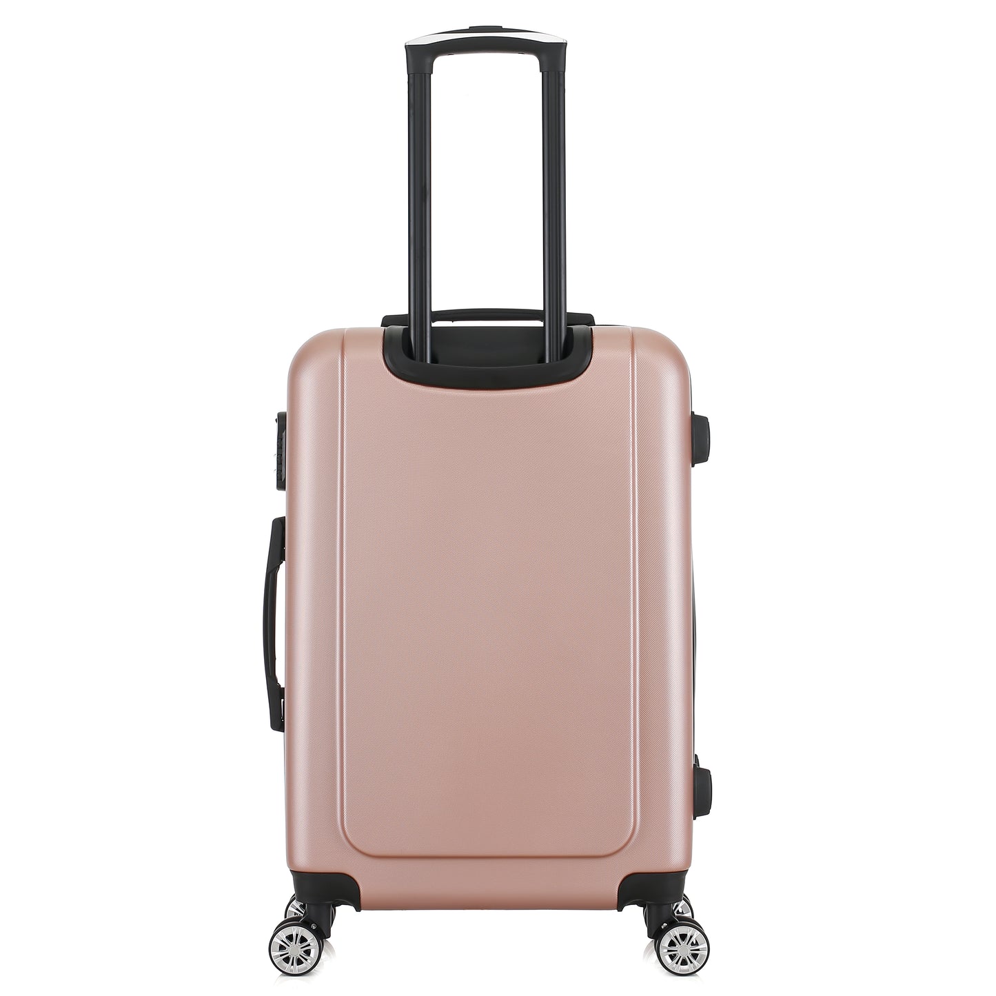 Valise rose de notre collection Georges Rech, Rome, taille M, de dos