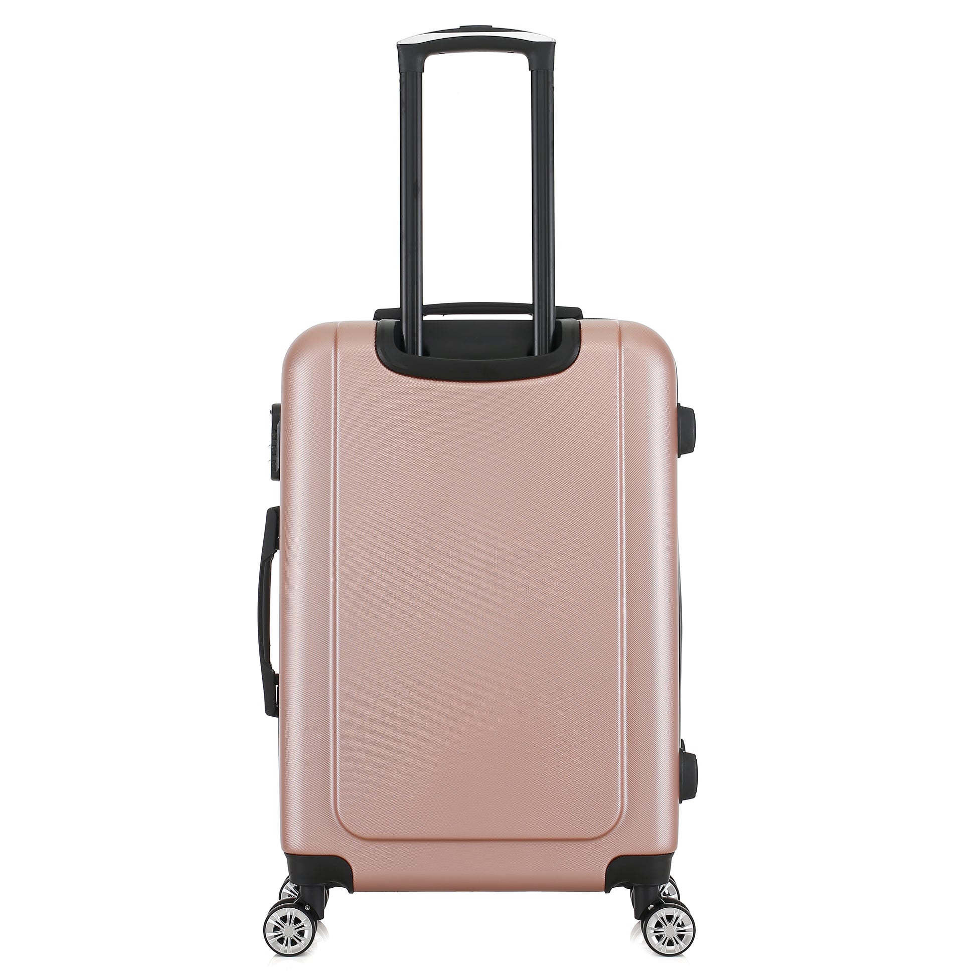 Valise rose de notre collection Georges Rech, Rome, taille M, de dos