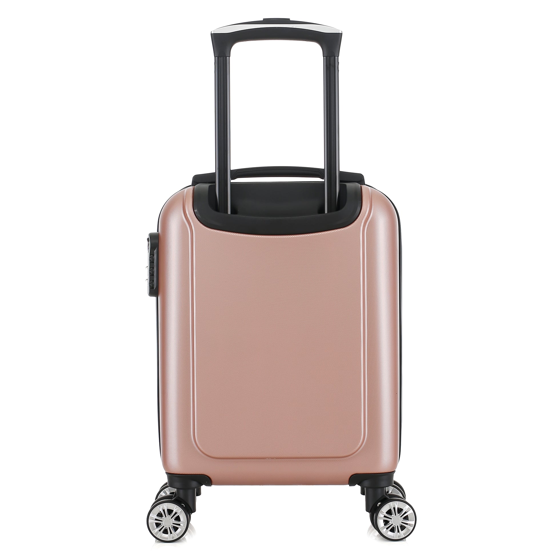 Valise rose de notre collection Georges Rech, Rome, taille XS, de dos