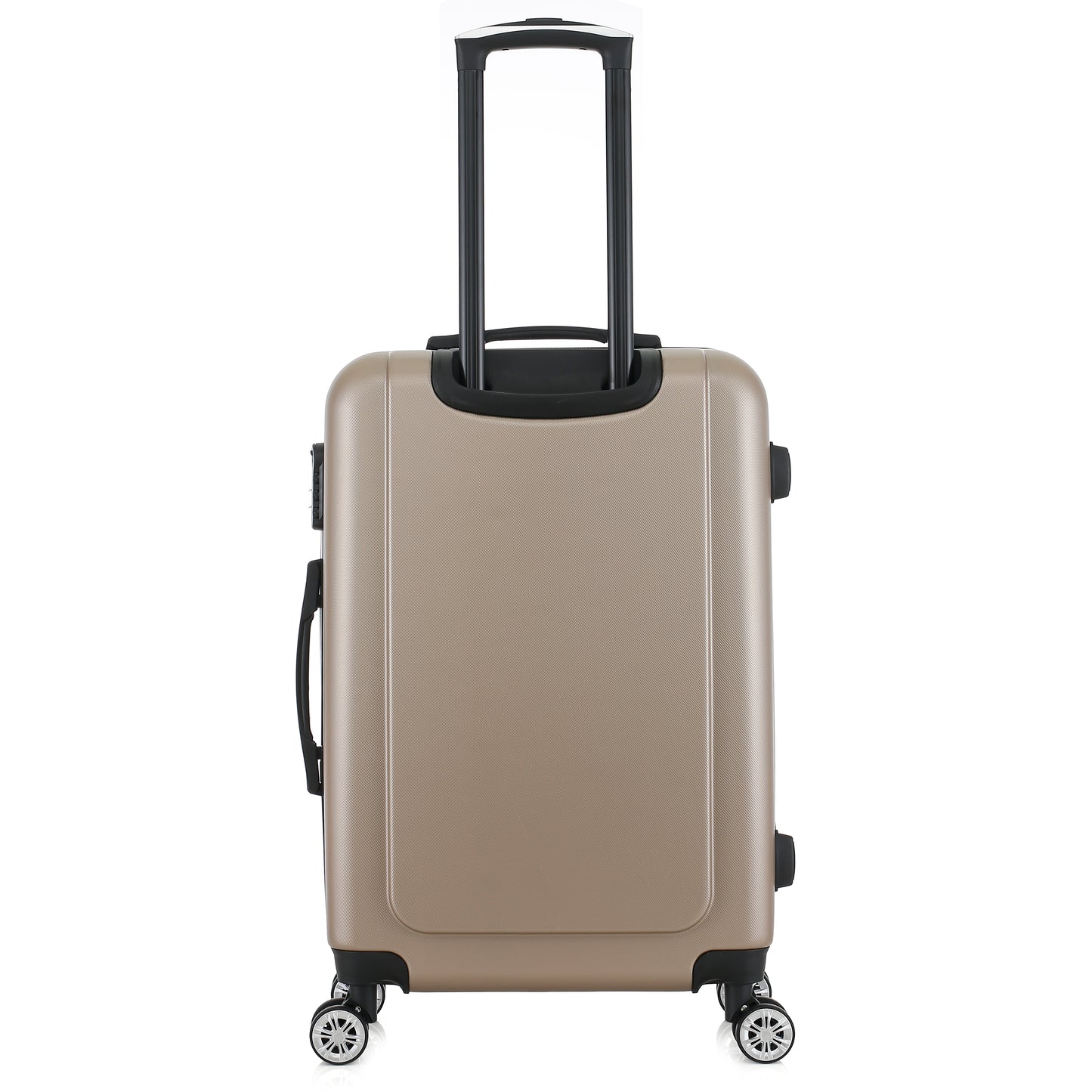 Valise beige de notre collection Georges Rech, Venise, taille M, de dos