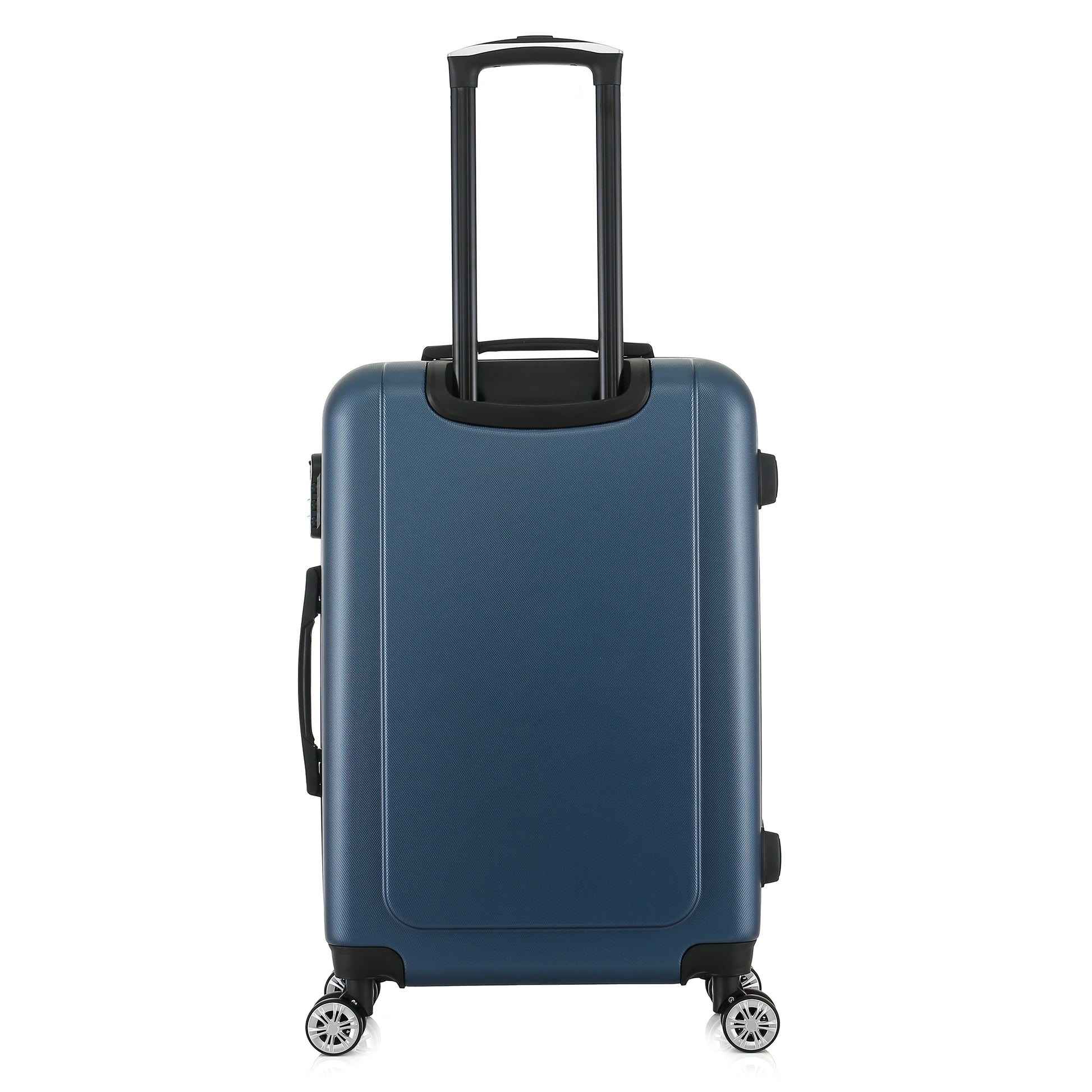 Valise bleue de notre collection Georges Rech, Venise, taille M, de dos