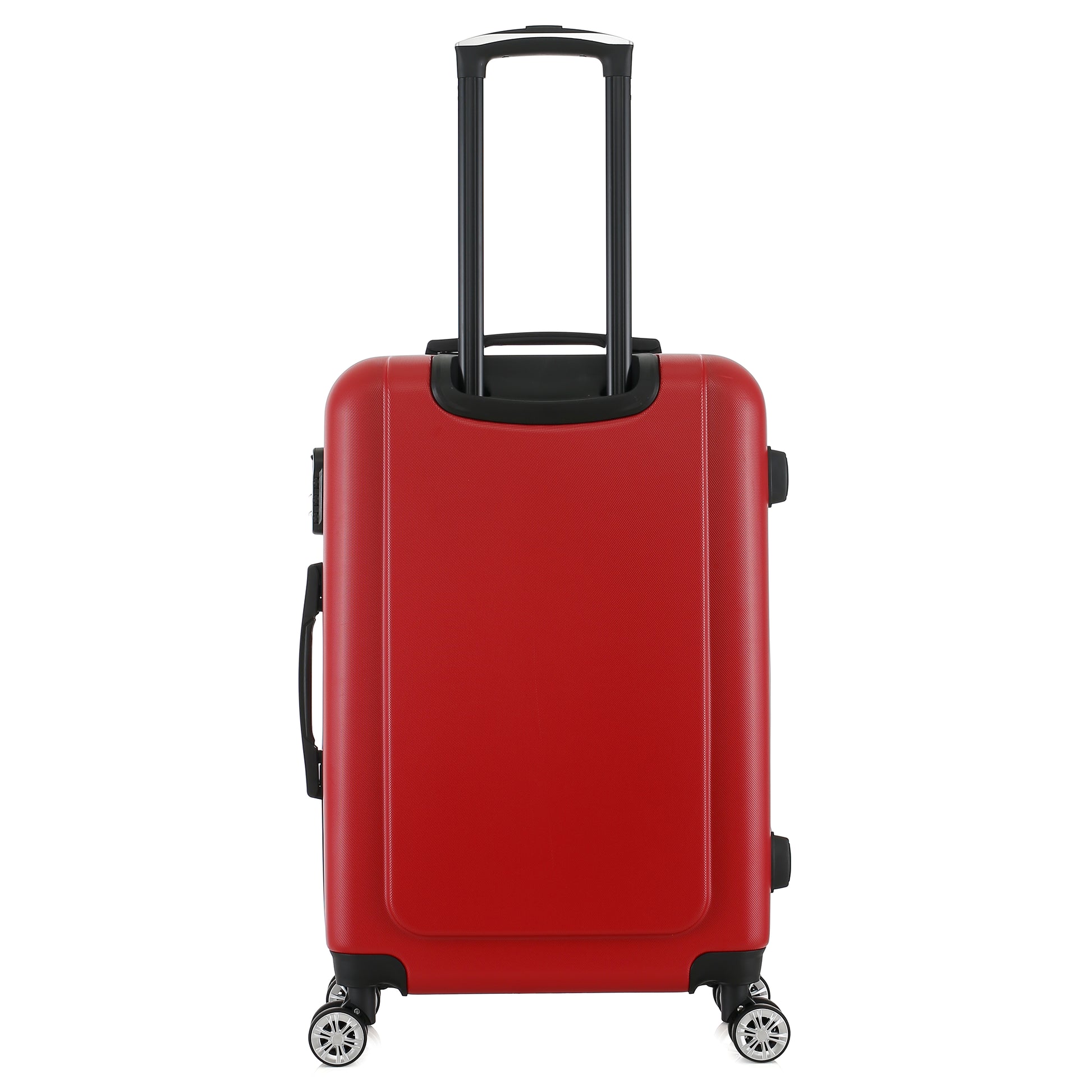 Valise rouge de notre collection Georges Rech, Venise, taille M, de dos