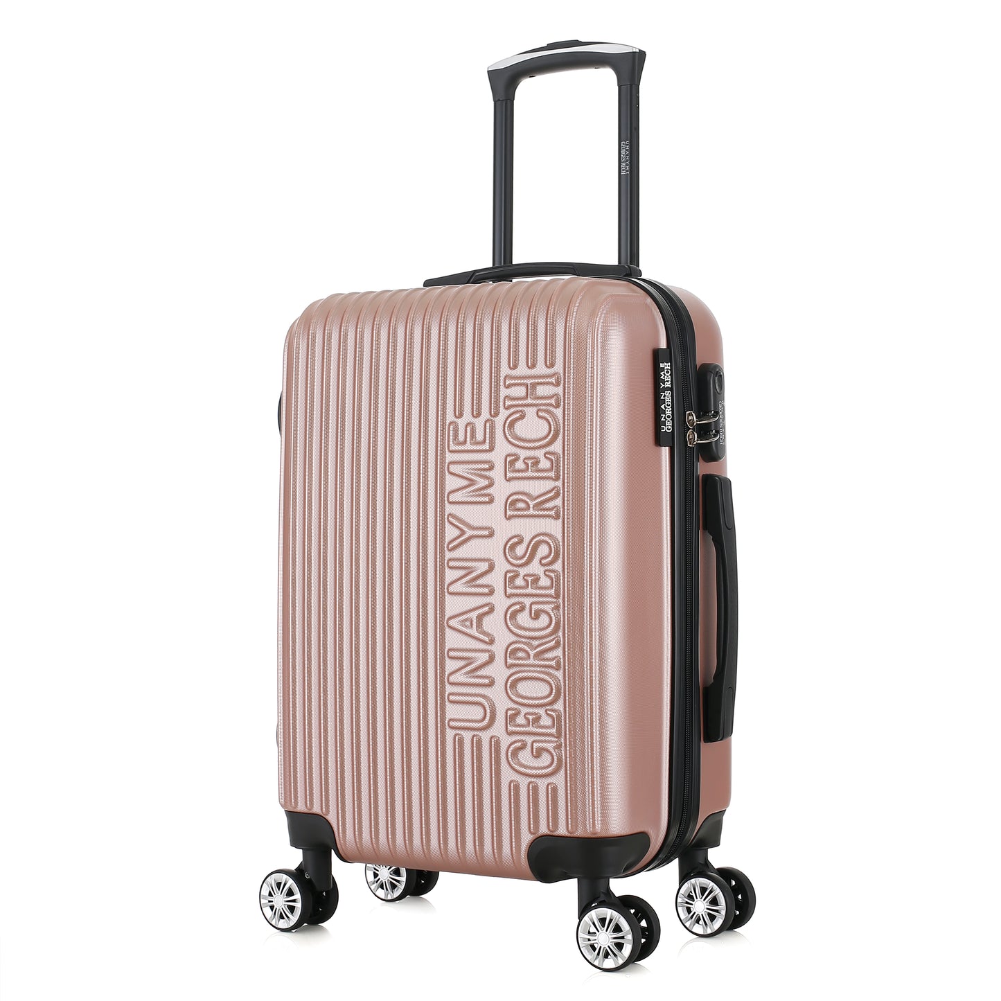 Valise rose de notre collection Georges Rech, Venise, taille S, de /4