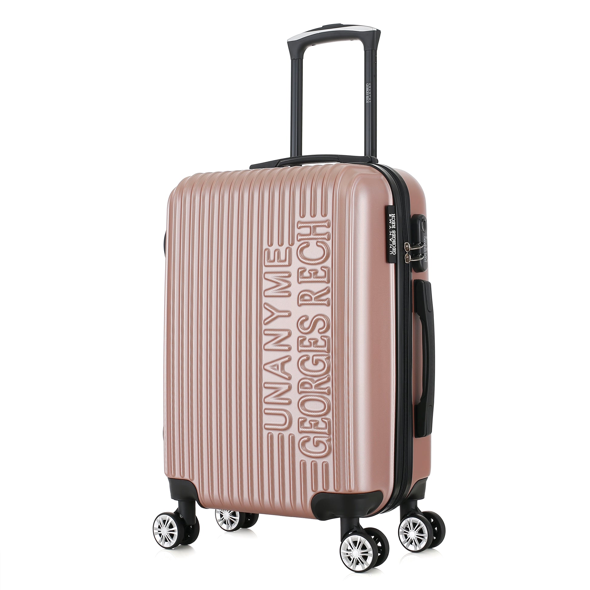 Valise rose de notre collection Georges Rech, Venise, taille S, de /4