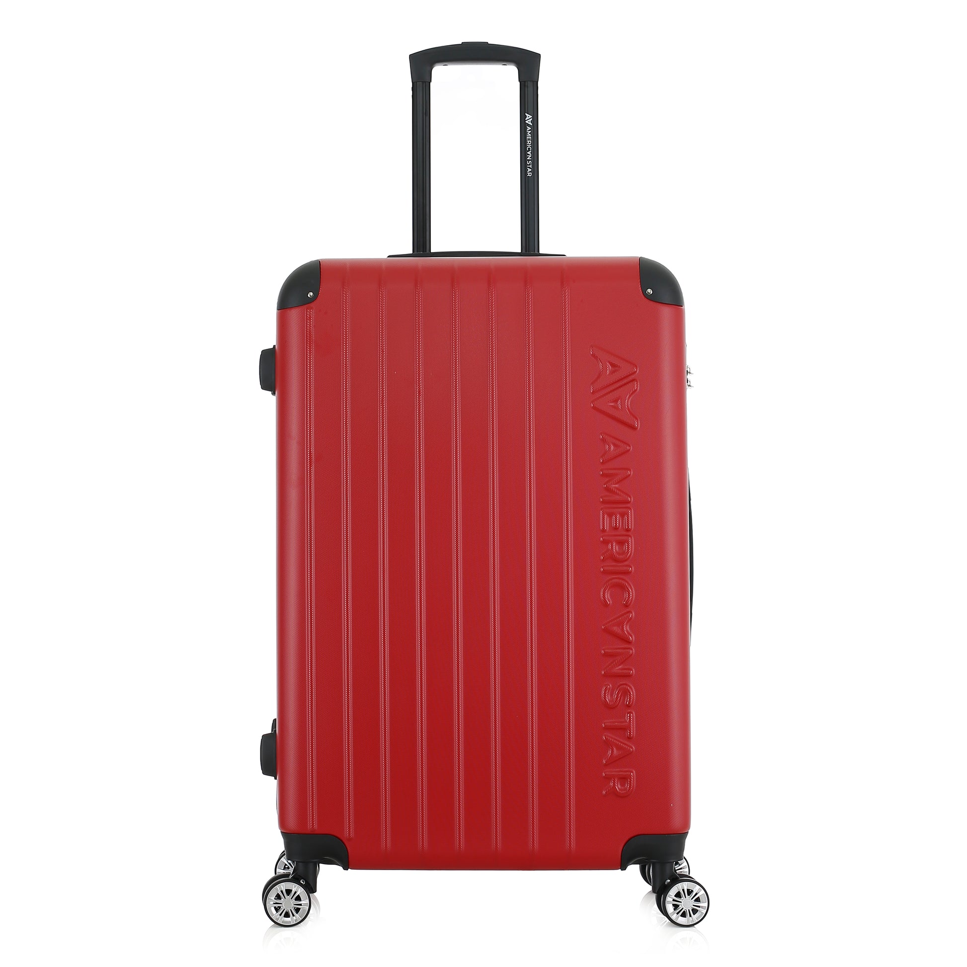 Valise rouge de notre collection American Star, Washington taille L, de face