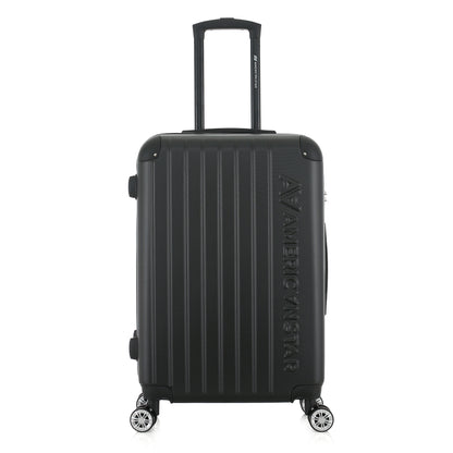 Valise noire de notre collection American Star, Washington taille M, de face