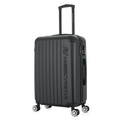 Valise noire de notre collection American Star, Washington taille M, de 3/4