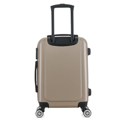 Valise beige de notre collection American Star, Washington S de dos