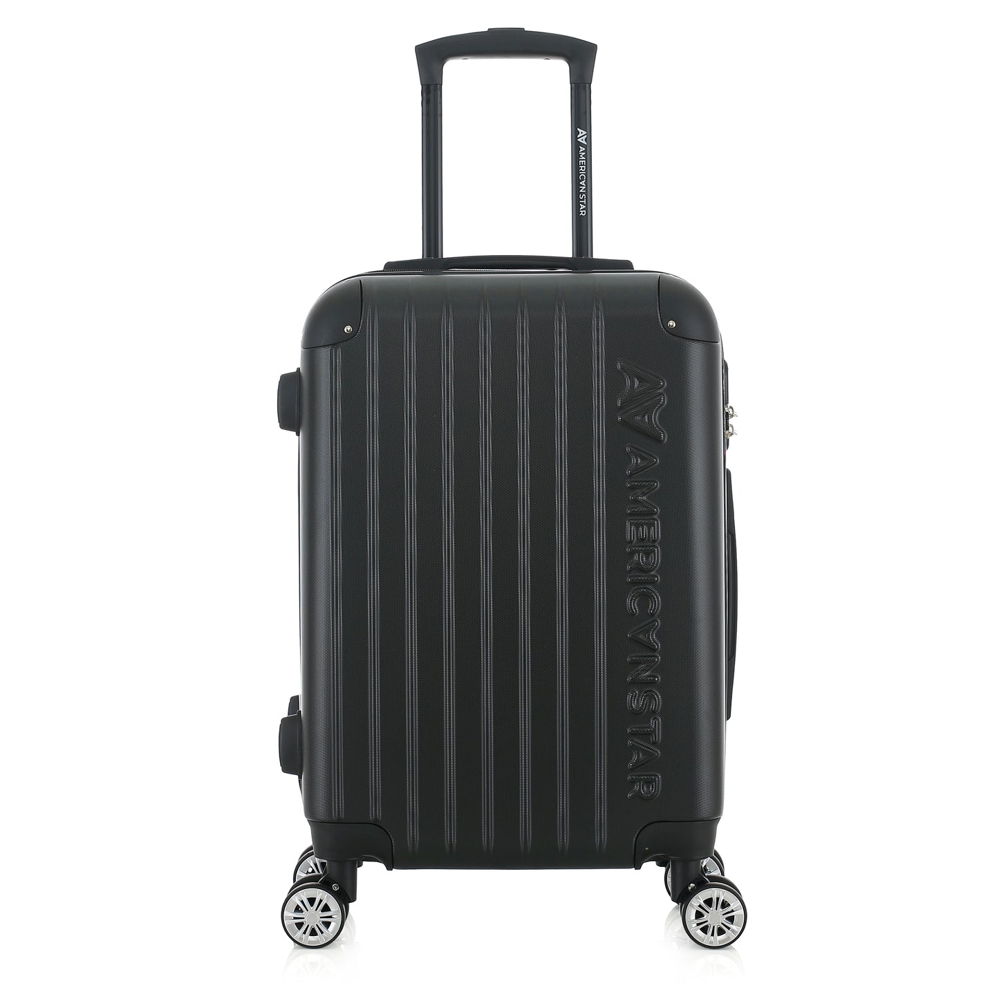 Valise noire de notre collection American Star, Washington S de face
