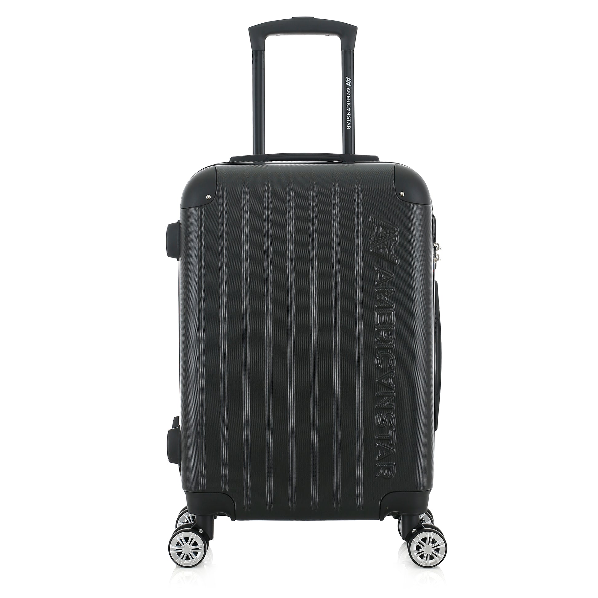 Valise noire de notre collection American Star, Washington S de face