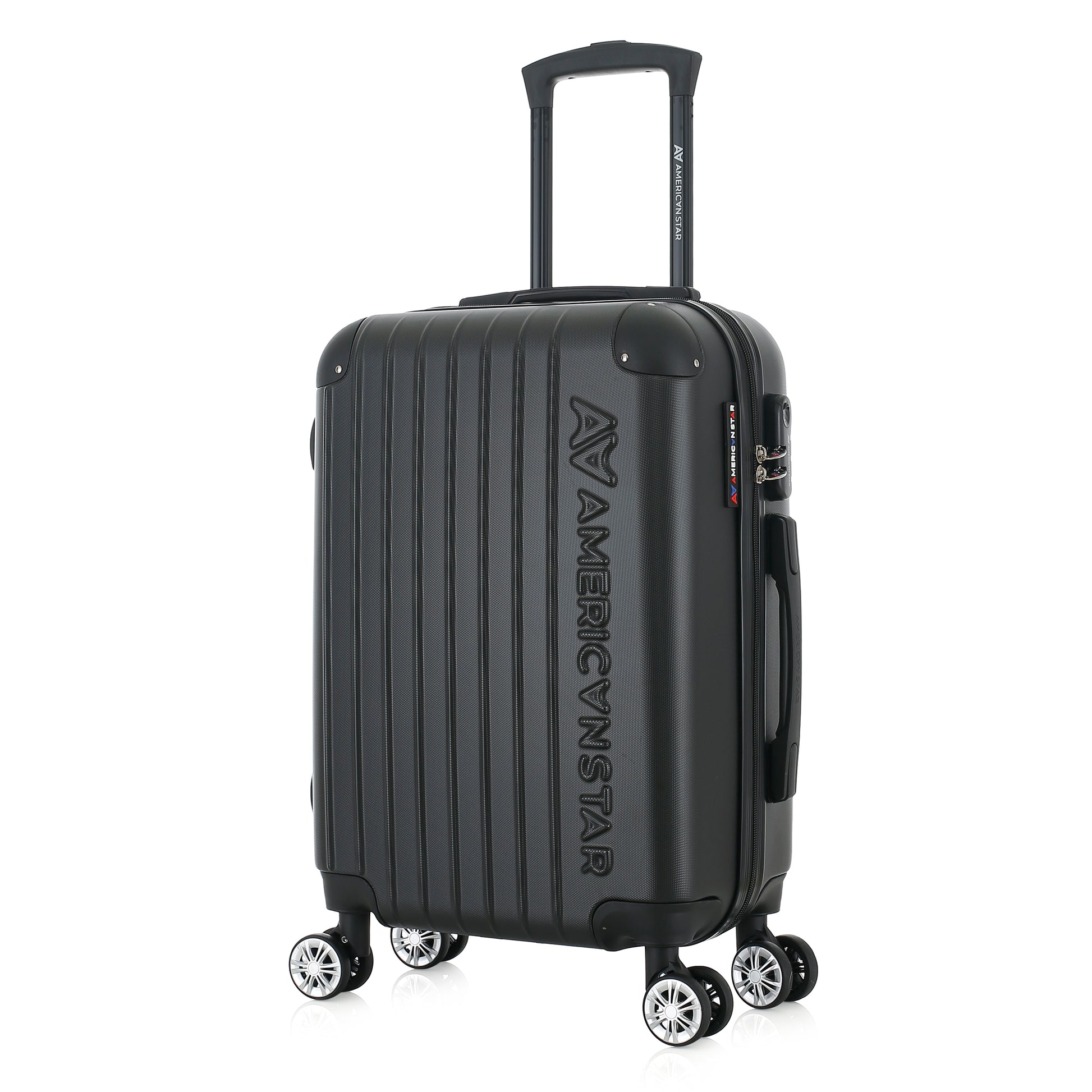 Valise noire de notre collection American Star, Washington S de 3/4