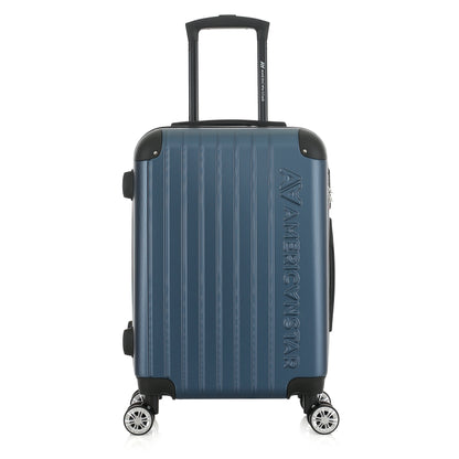 Valise bleue de notre collection American Star, Washington S de face