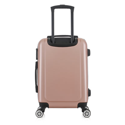 Valise rose or de notre collection American Star, Washington S de dos