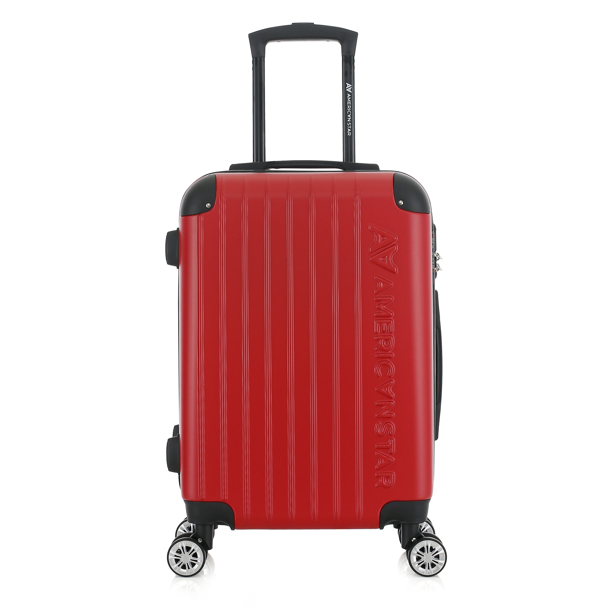 Valise rouge de notre collection American Star, Washington S de face