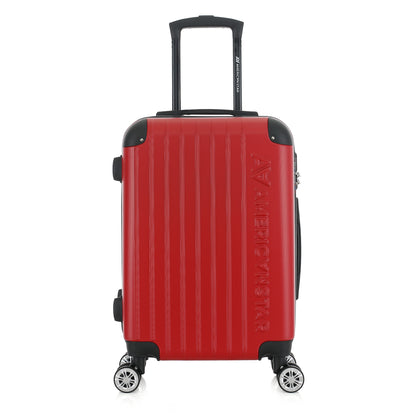 Valise rouge de notre collection American Star, Washington S de face