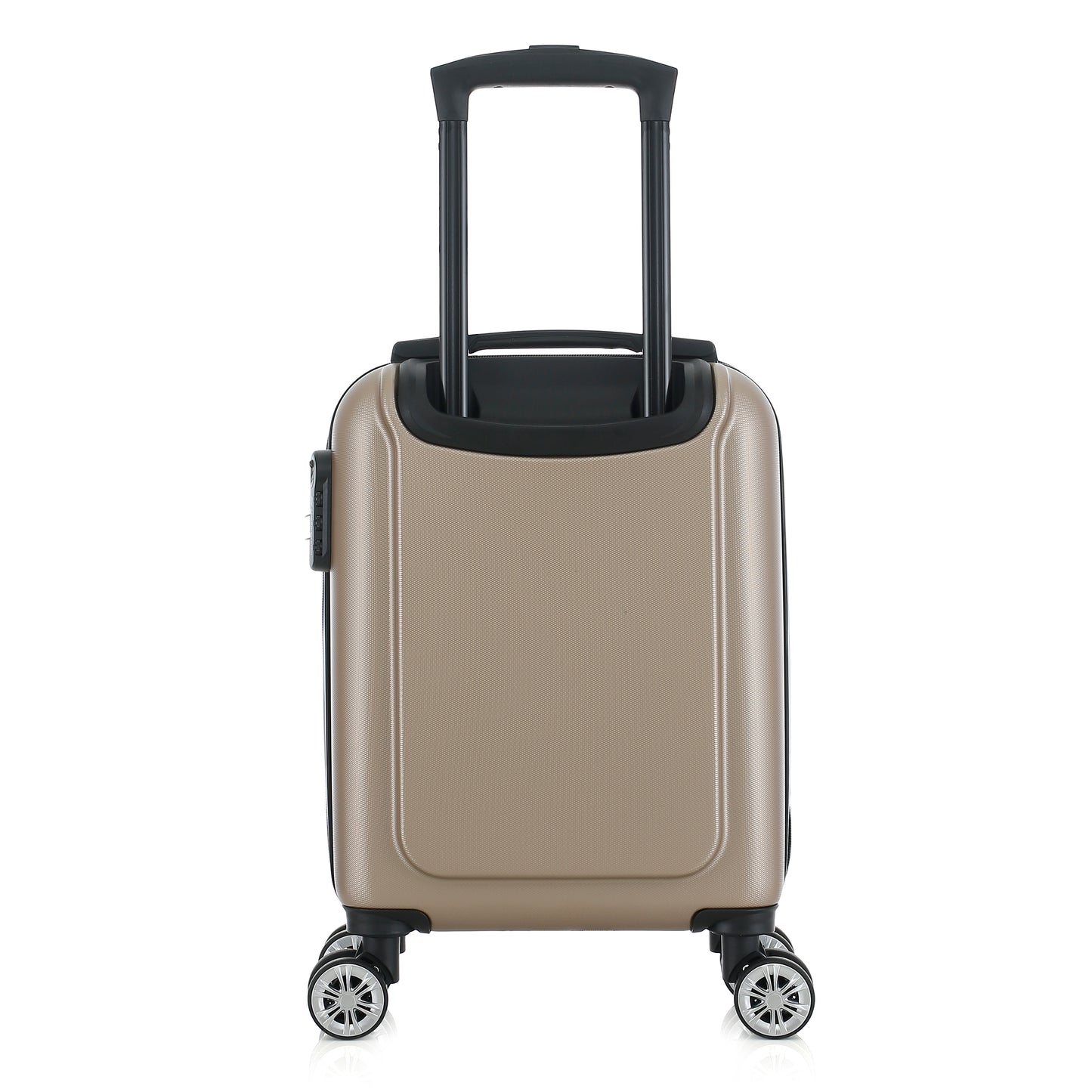 Valise beige de notre collection American Star, Washington taille XS, de dos