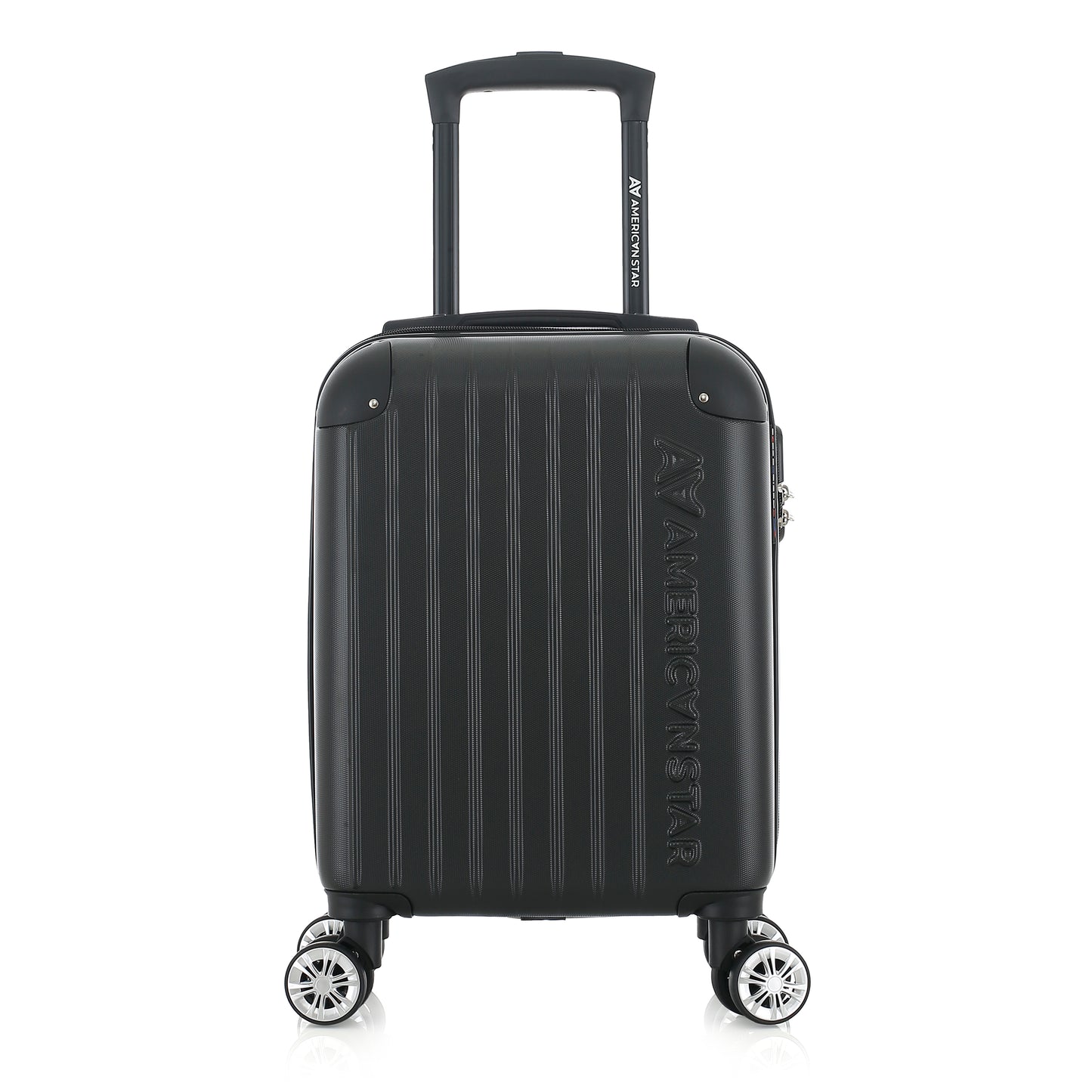Valise noire de notre collection American Star Washington XS de face