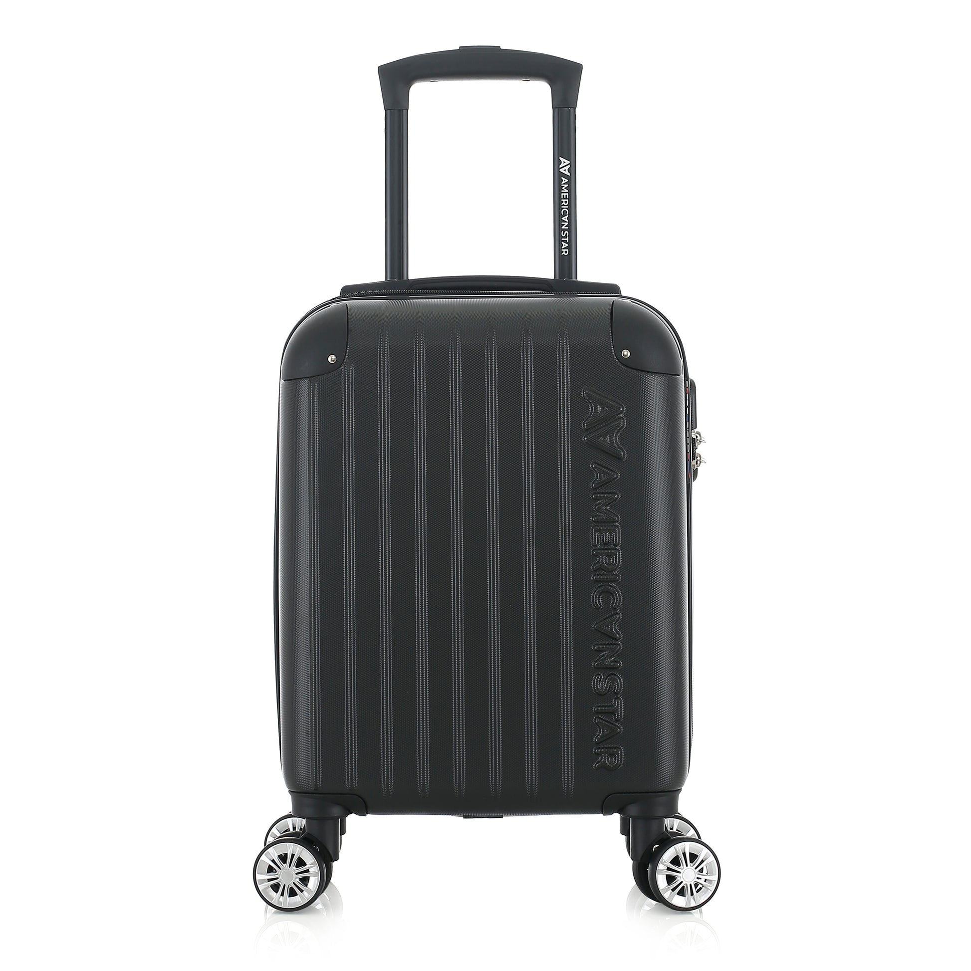 Valise noire de notre collection American Star Washington XS de face