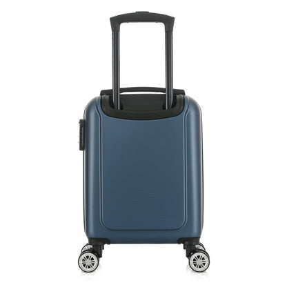 Valise bleue de notre collection American Star, Washington XS de dos