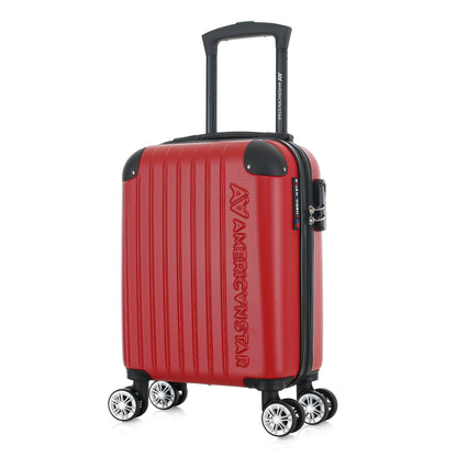 Valise rouge de notre collection American Star, Washington XS de 3/4