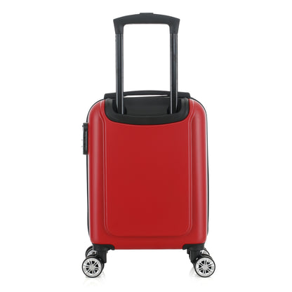 Valise rouge de notre collection American Star, Washington XS de dos